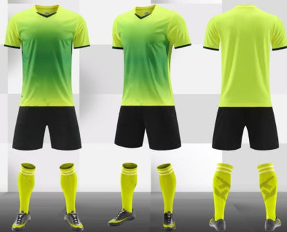 Gradient Short Sleeve Soccer/Football Jersey