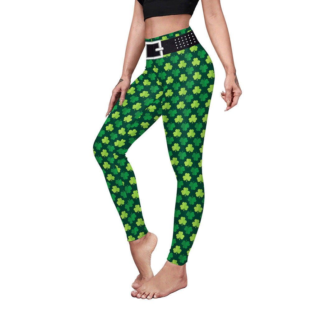 Beautiful Saint Patrick's Day Fitness Pants ☘️