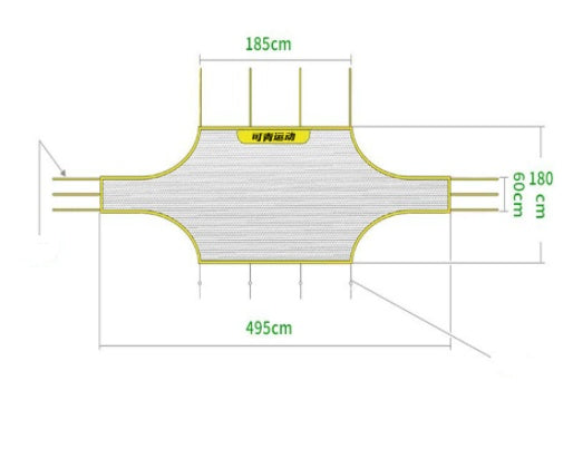 Football / Soccer Rebound Training Net For Shooting Practice