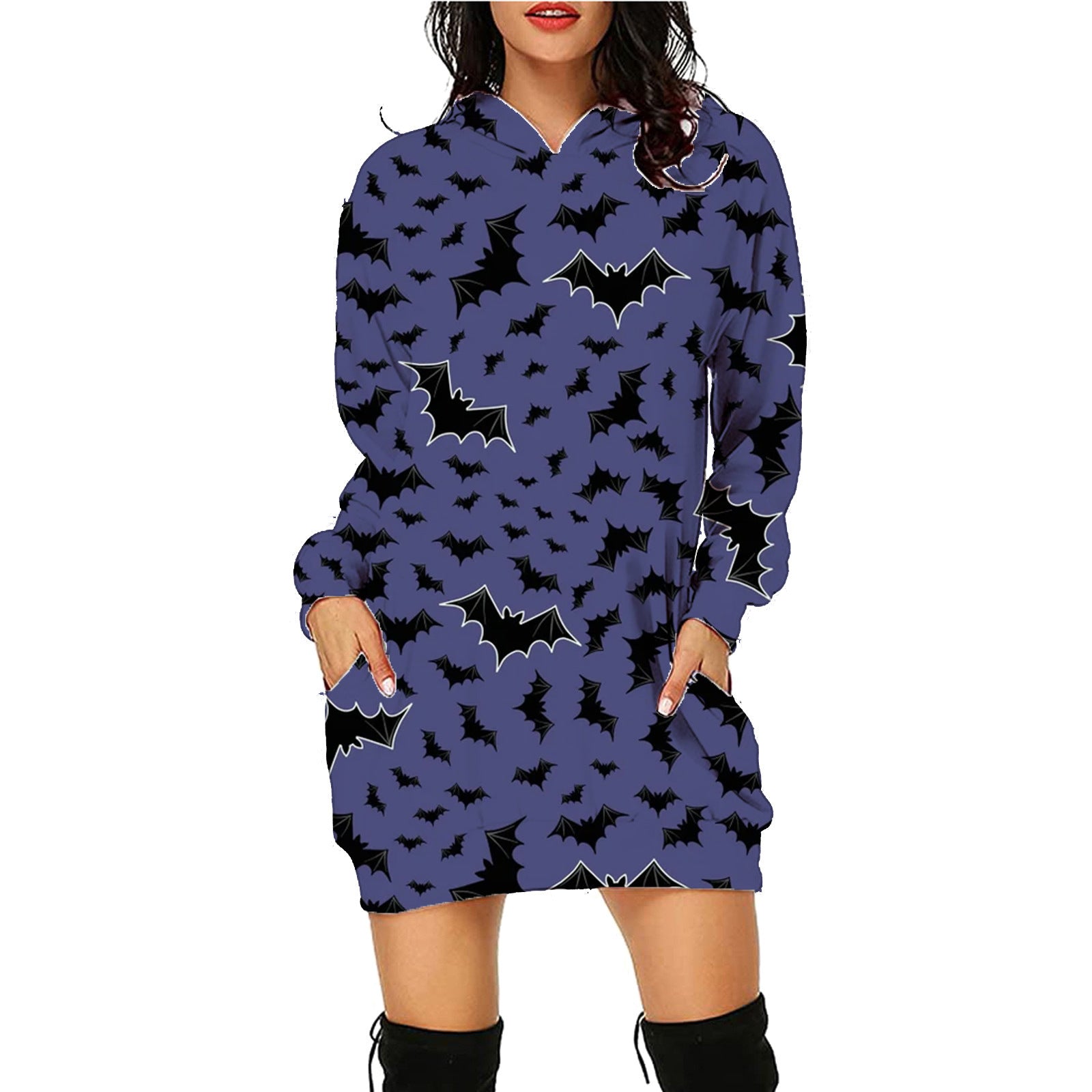 Beautiful Long Hoodie With Pockets Sweater - A Trust Market