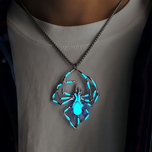 Creative Luminous Spider Necklace