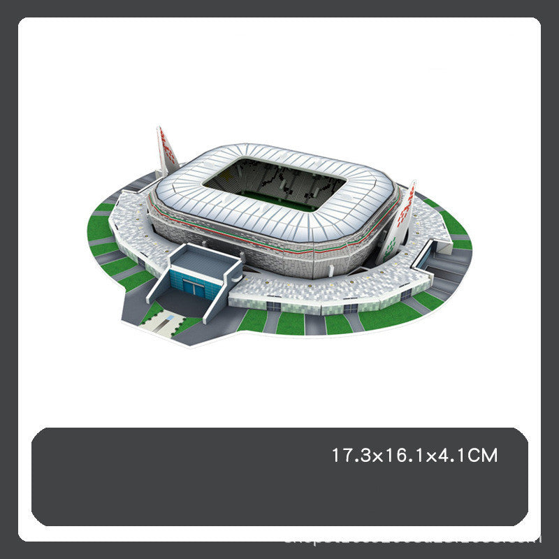 Fantastic 3D Puzzle Soccer/Football Field Model