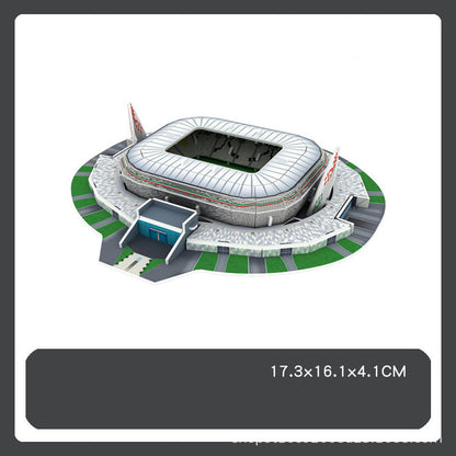 Fantastic 3D Puzzle Soccer/Football Field Model