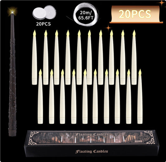 LED Floating Candles With Candle Sticks - A Trust Market