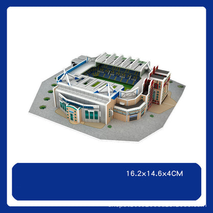 Fantastic 3D Puzzle Soccer/Football Field Model