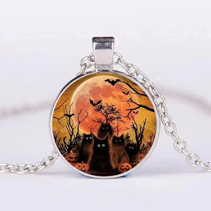 Beautiful Round Necklace For Halloween