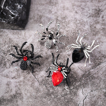 Spider Ring With Rhinestone - A Trust Market