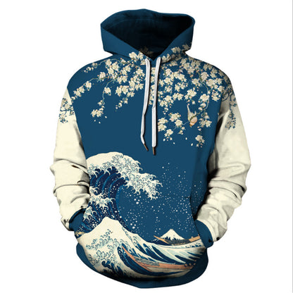 Incredible New Digital 3d Printing Hooded Jacket - A Trust Market