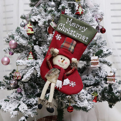 Christmas Big Sock Tree Pendant