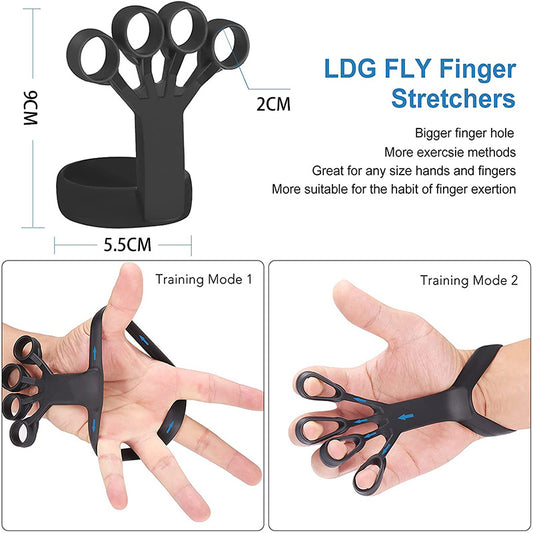 Silicone Grip Device Finger Exercise Stretcher Arthritis Hand Grip Trainer Strengthen Rehabilitation Training To Relieve Pain - A Trust Market