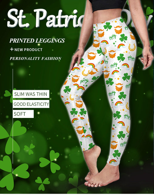 Beautiful Saint Patrick's Day Fitness Pants ☘️