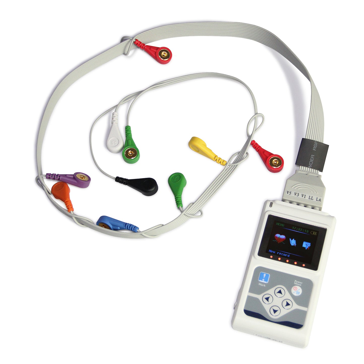 ECG Holter 12 Channel 12 Lead EKG System 24 Hours Multi Language Monitoring PC SW CE FDA (SALE 🚨)