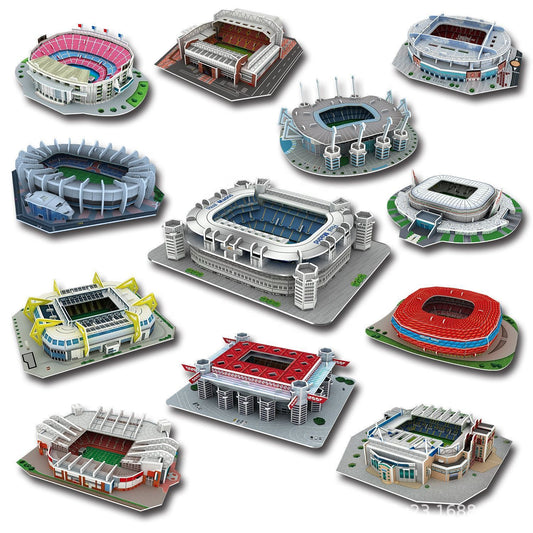 Fantastic 3D Puzzle Soccer/Football Field Model