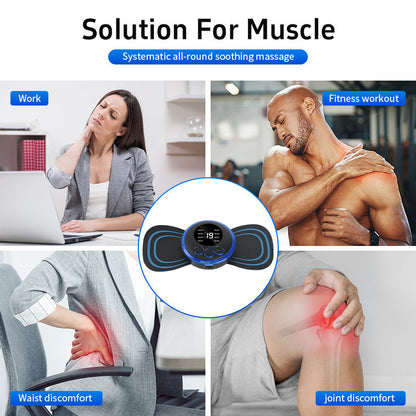 Mini Massage Patch For Cervical and Shoulder With 8 Modes 💆🏻‍♂️