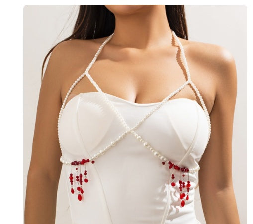 Fashion Gothic Pearl Necklace