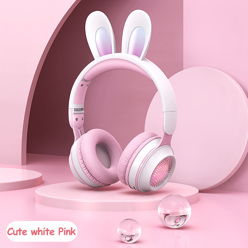 Very Cute Rabbit Ear Wireless Headphones