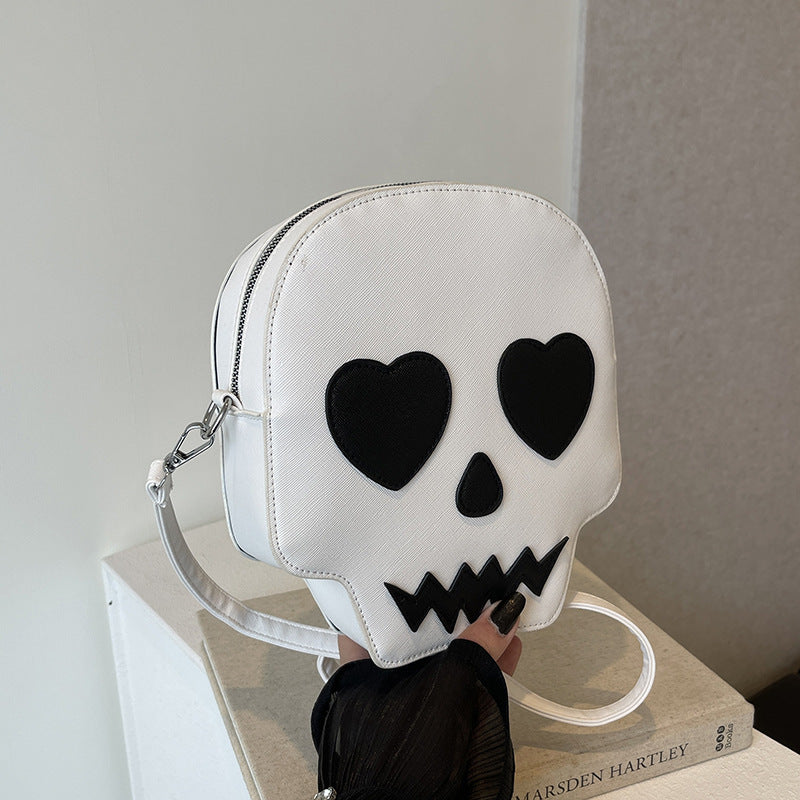 Cute Halloween Skull Cross Body Bag With Love Eyes - A Trust Market