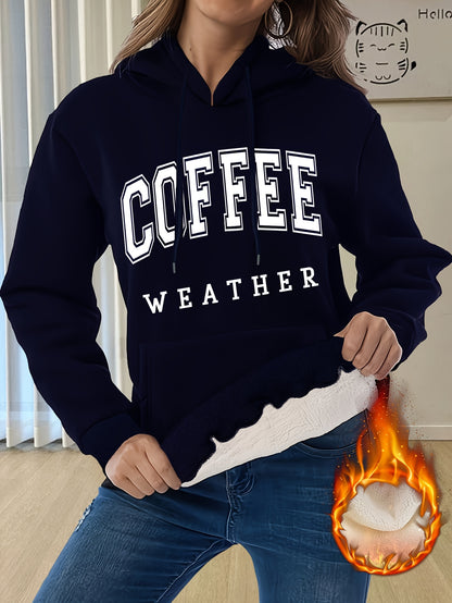 Fantastic Casual Hoodie With Sherpa Lining
