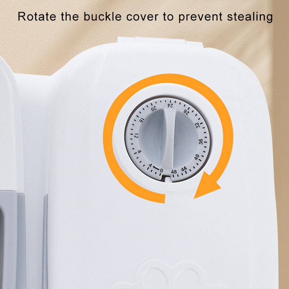 Automatic Pet Feeder Smart Food Dispenser For Cats Dogs Timer Stainless Steel Bowl Auto Dog Cat Pet Feeding Pets Supplies - A Trust Market