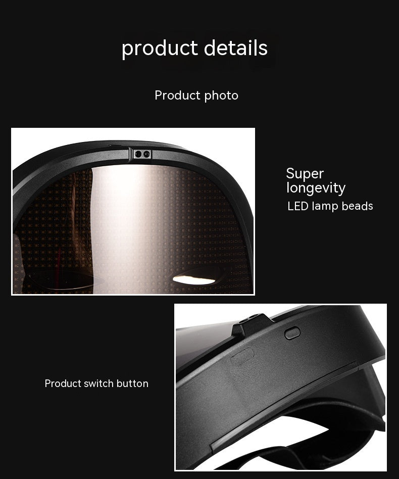 Fantastic Face Mask Full Color LED - A Trust Market