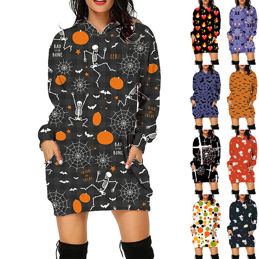 Beautiful Long Hoodie With Pockets Sweater - A Trust Market