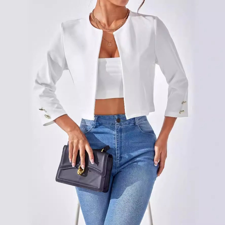 Fantastic Slit Bomber Jacket