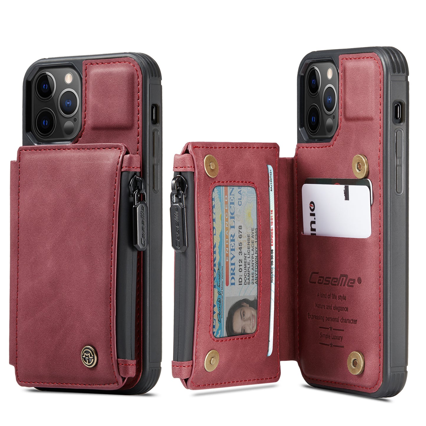 Anti-theft Brush Magnetic Protection iPhones Cover