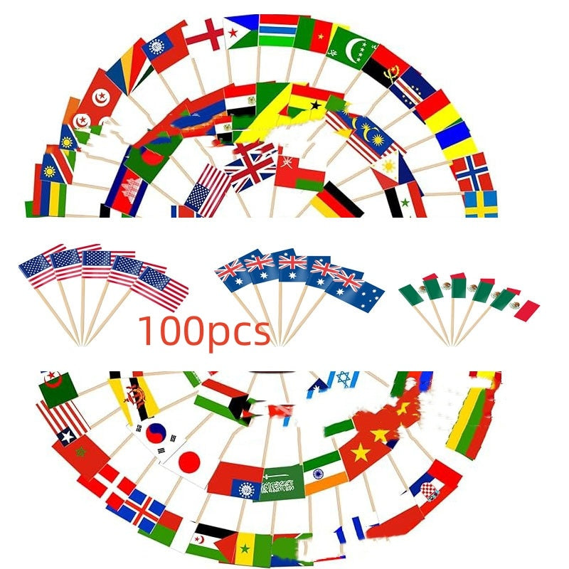 Paper Flags for Decoration - A Trust Market