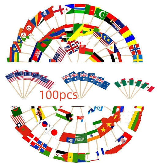 Paper Flags for Decoration - A Trust Market