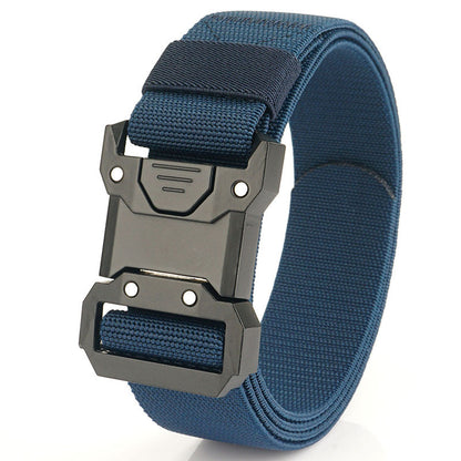 New Quick Release Buckle Braided Elastic Belt - A Trust Market