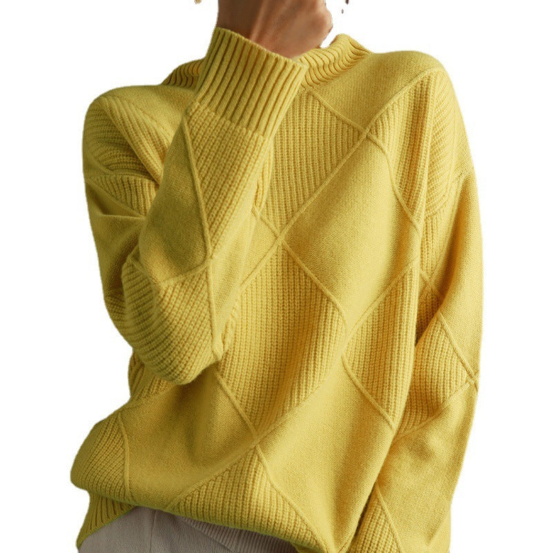 Wonderful Knitwear Autumn And Winter Long-sleeved Shirt