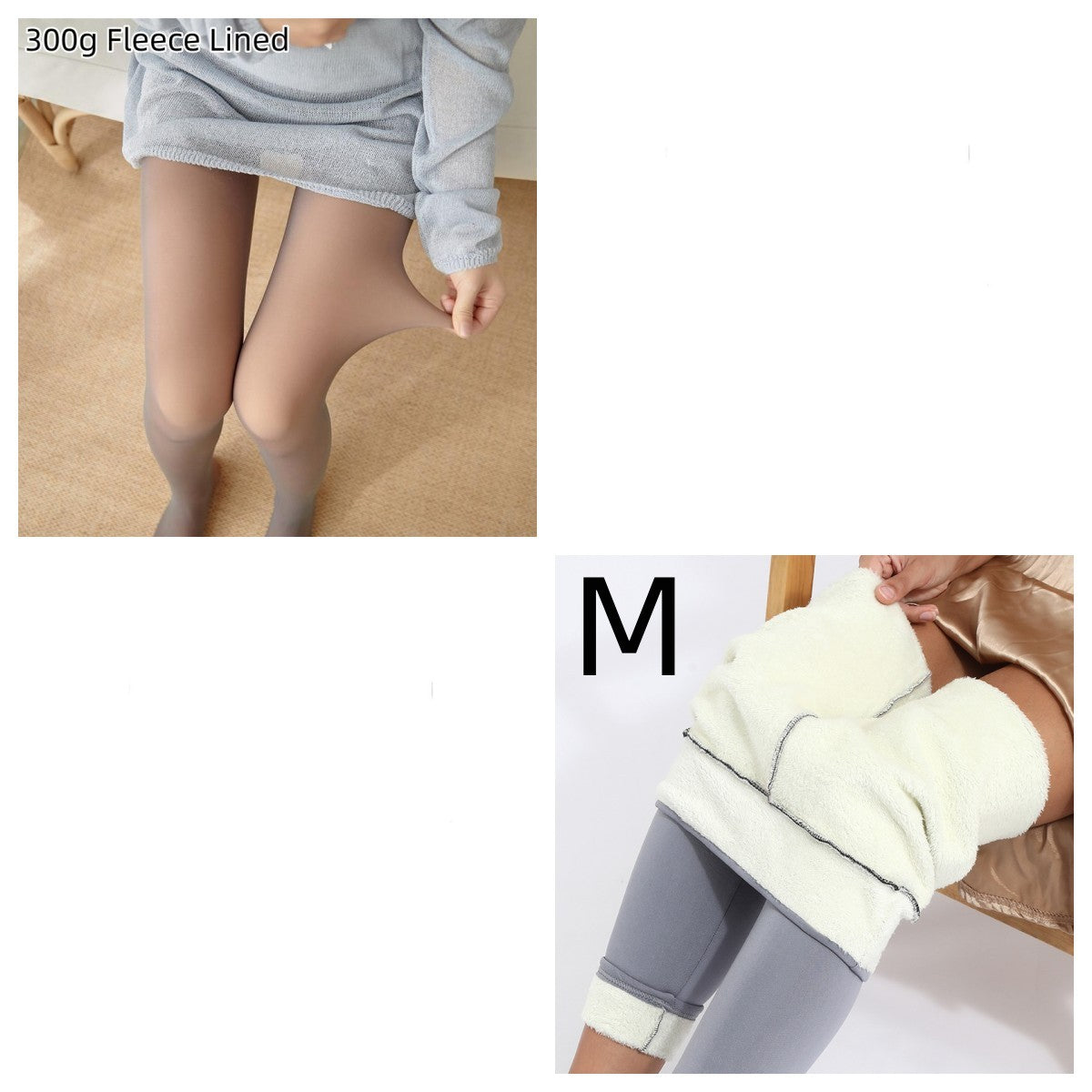 Wonderful Fleece-lined Thickened Sheer Tights Leggings