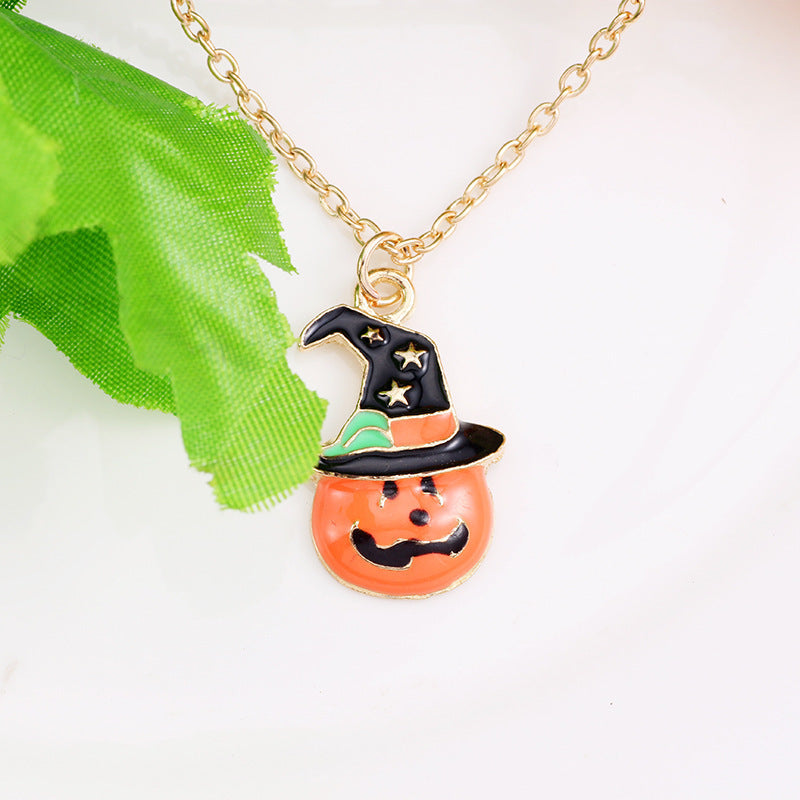 Cute Pumpkin Necklace - A Trust Market