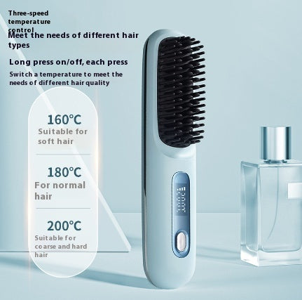 2 In 1 Portable Straight Hair Comb & Brush Hair - A Trust Market