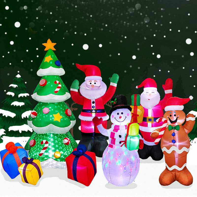 Inflatable  Christmas LED Lights For Garden Decor