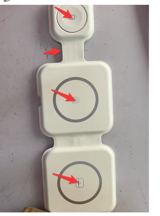3 In 1 Magnetic Foldable Wireless Charger For Cell Phones and Gadgets