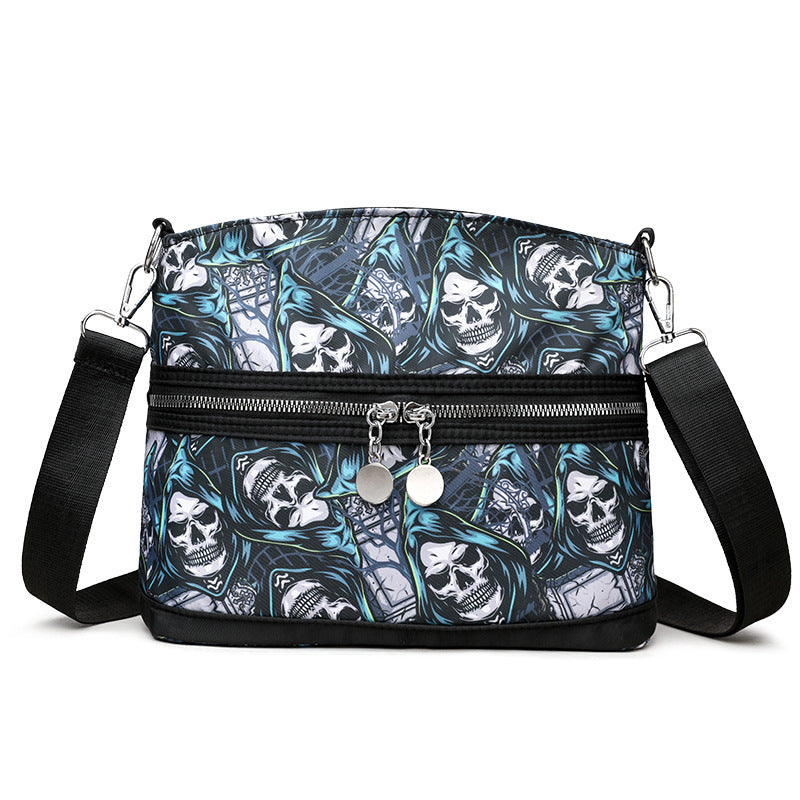 Halloween Skull Print Shoulder Bags - A Trust Market