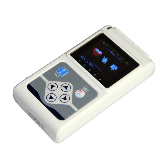 ECG Holter 12 Channel 12 Lead EKG System 24 Hours Multi Language Monitoring PC SW CE FDA (SALE 🚨)