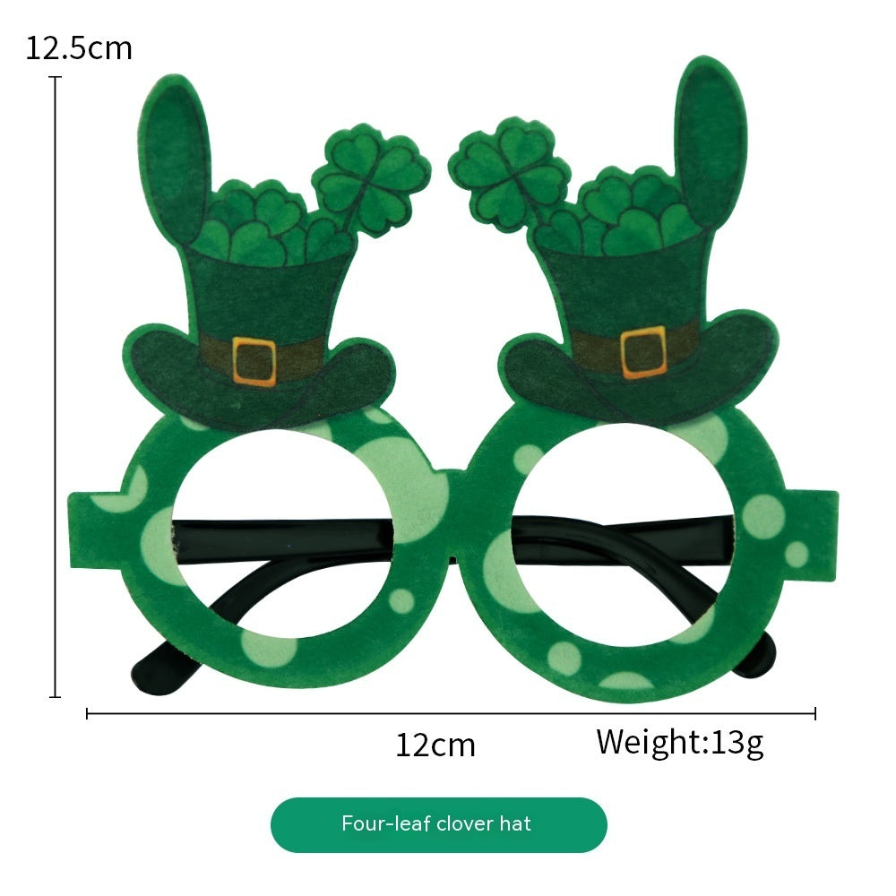 St. Patrick's Day. Irish Clover Glasses 👓☘️