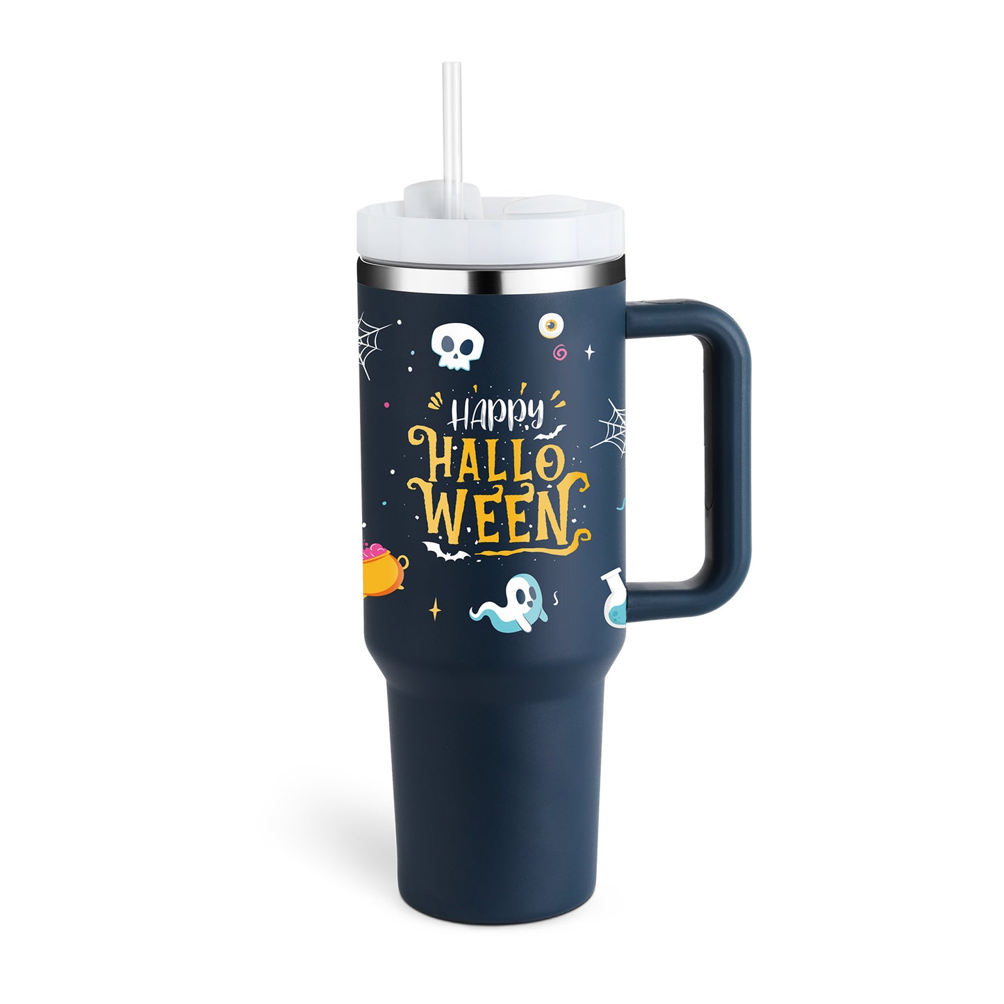 40Oz Stainless Steel Mug With Lid Tapered
