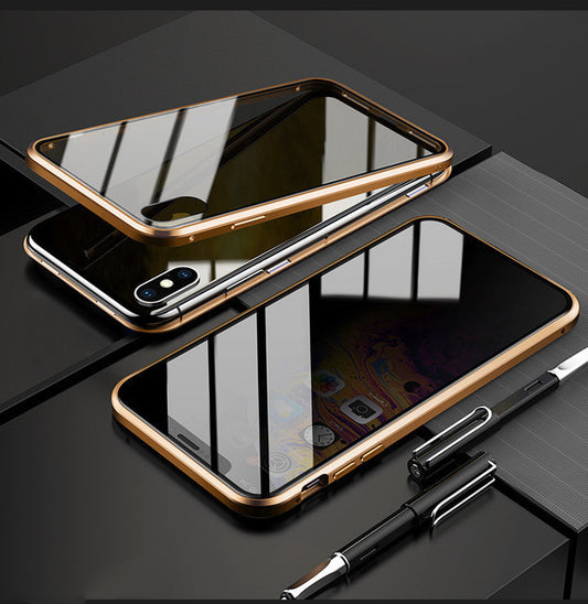 IPhone Magnetic Shell Case, Anti-peep, Privacy Glass - A Trust Market