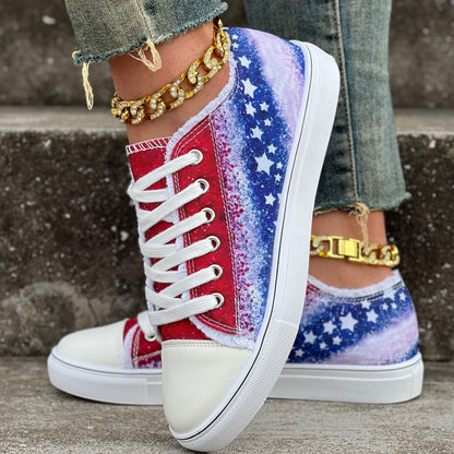 Wonderful Star Pattern Canvas Shoes 👟