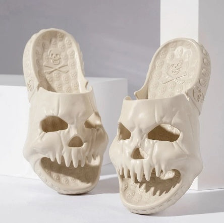 Skull Slippers or Beach Shoes - A Trust Market