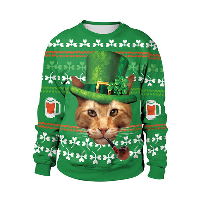 Funny St. Patrick's Day Sweater For Men ☘️👕