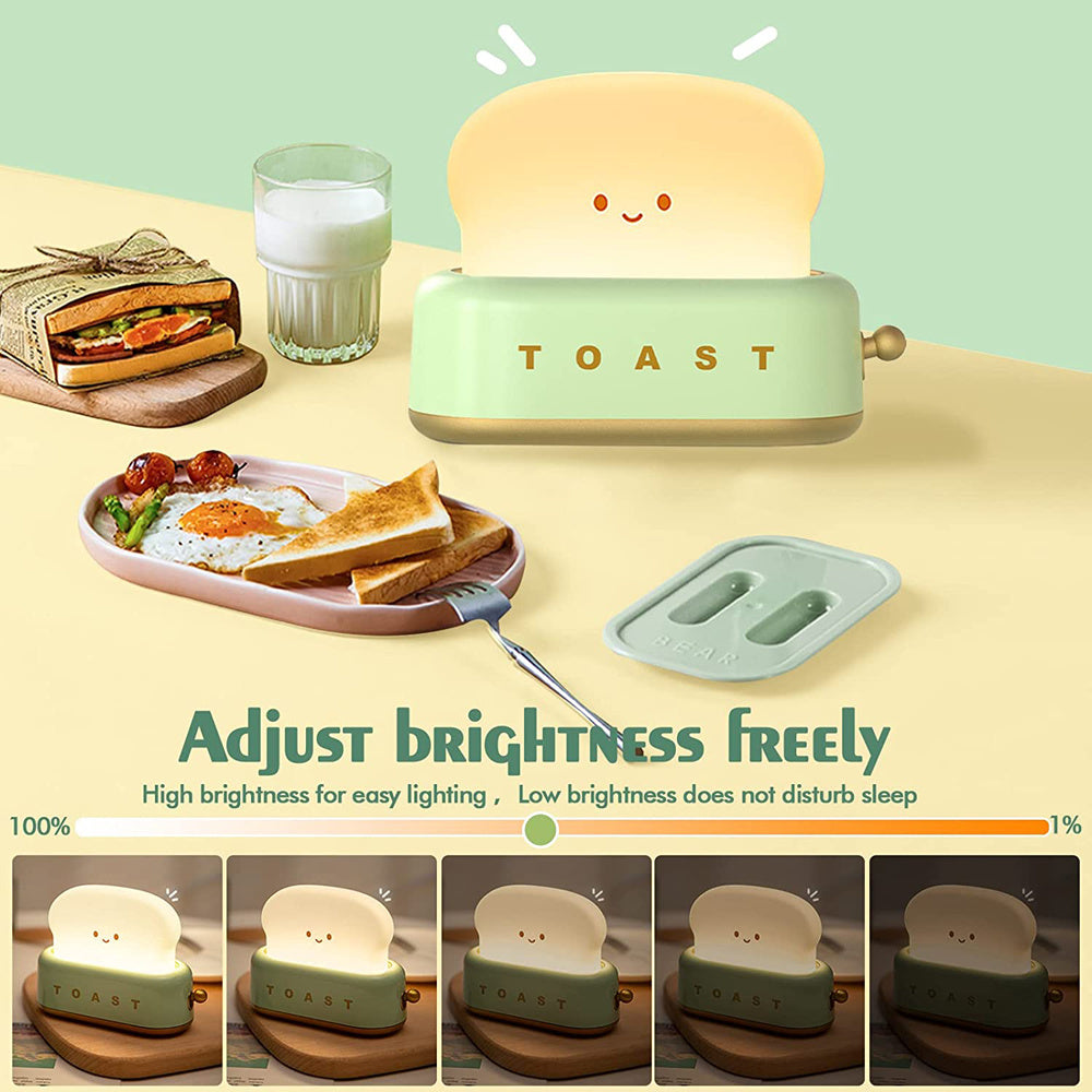 Very Funny Toaster LED Night Light With Dimming (Sale 🚨)