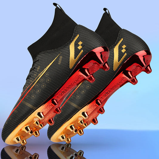 Fantastic Long Nail Football / Soccer Shoes for Natural Grass and Turf