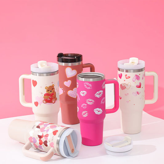 40Oz Stainless Steel Mug With Lid Tapered