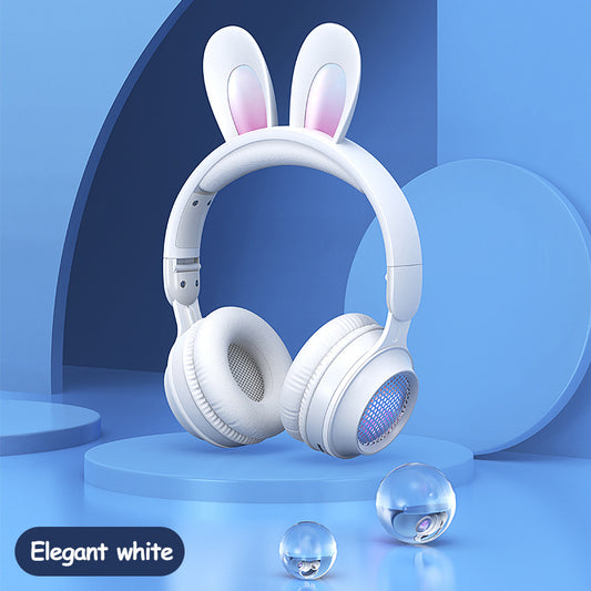 Very Cute Rabbit Ear Wireless Headphones