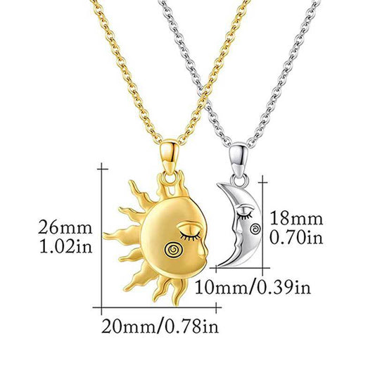 Beautiful Magnetic Sun Star Necklace