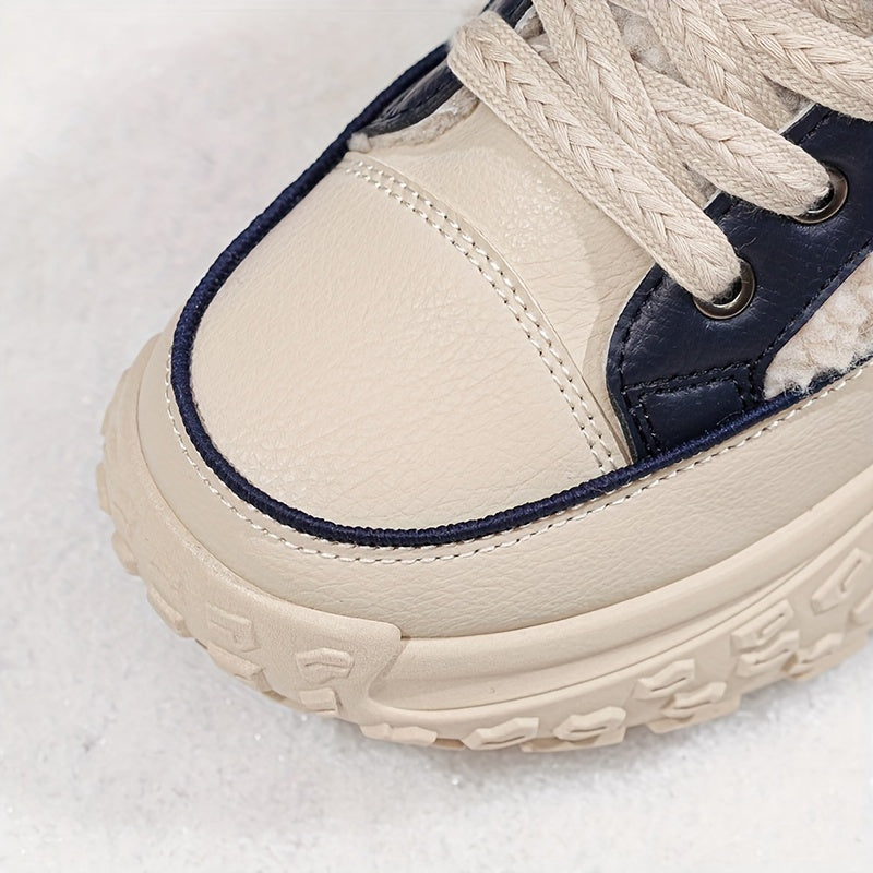 Thick And Warm Boots With Velvet For Women And Students